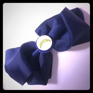 Charger Football Bow
